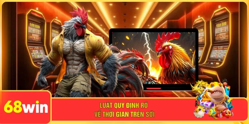 Luật quy định rõ về thời gian trên sới